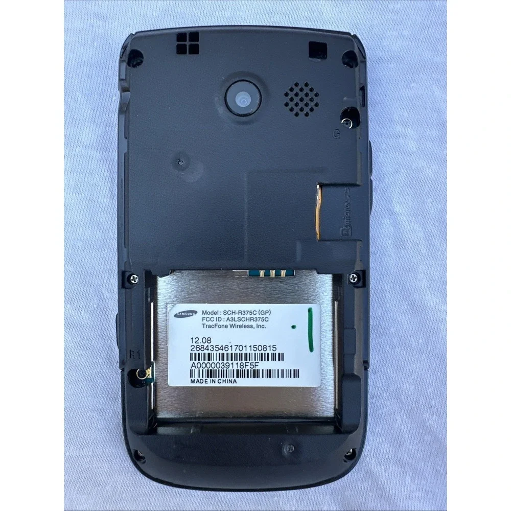 Samsung R375C‎ - Black ( TracFone CDMA ) Cellular Phone Untested